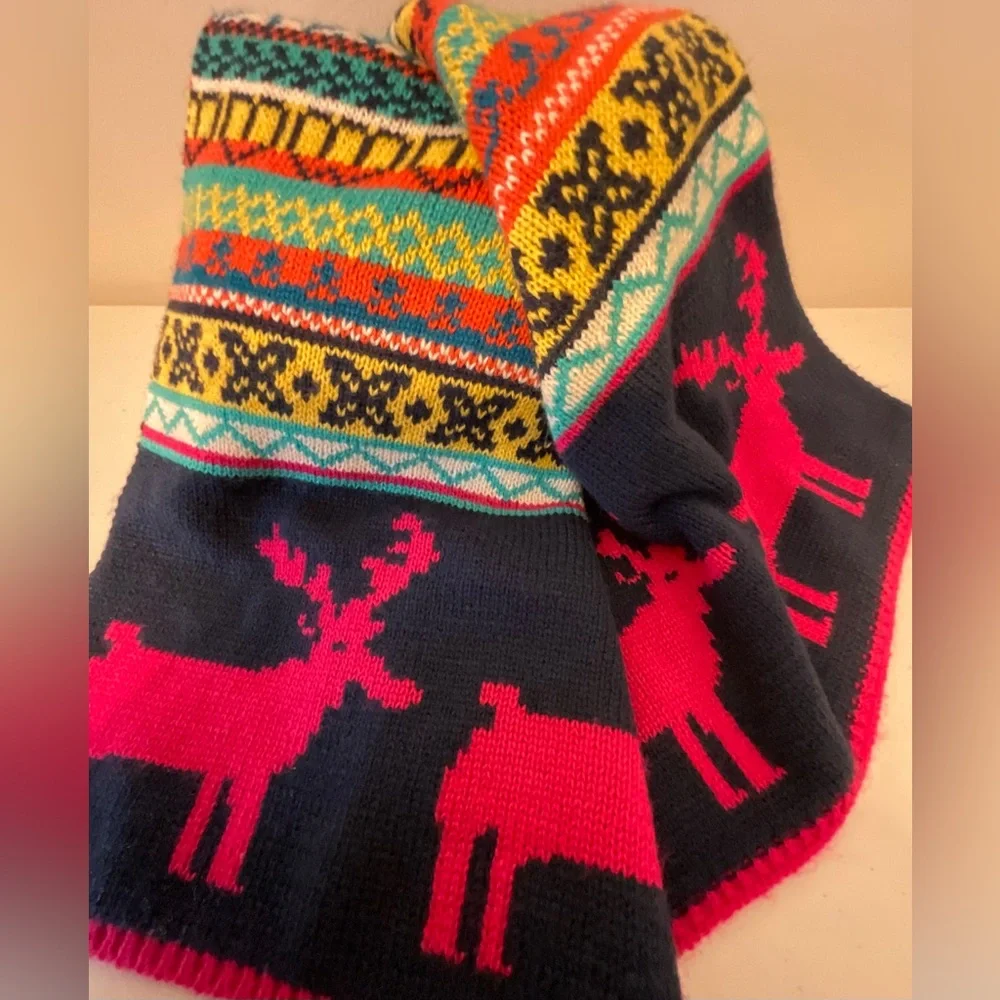 Reversible Scandinavian Winter Scarf (Women, Men, Children)